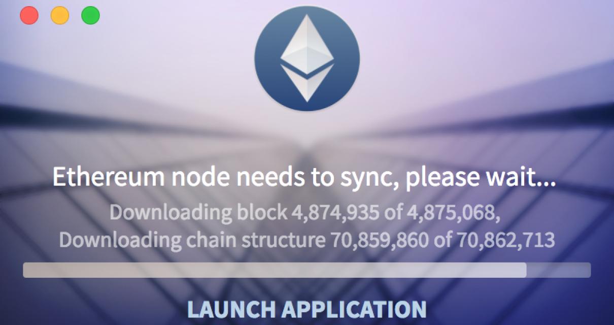 Fixing the Ethereum Mist Walle