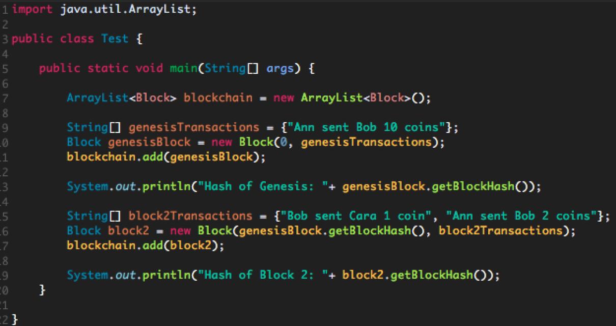 The applications of blockchain
